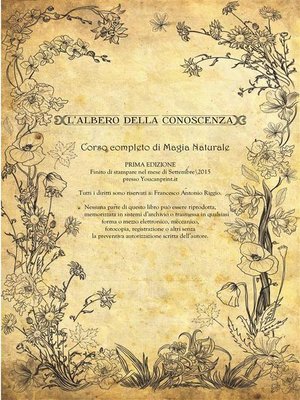 cover image of L'albero della Conoscenza "Corso completo di Magia Naturale"